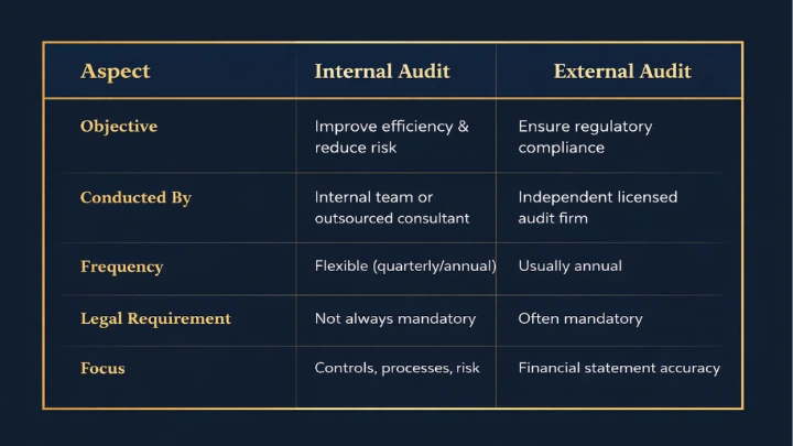 Internal vs External